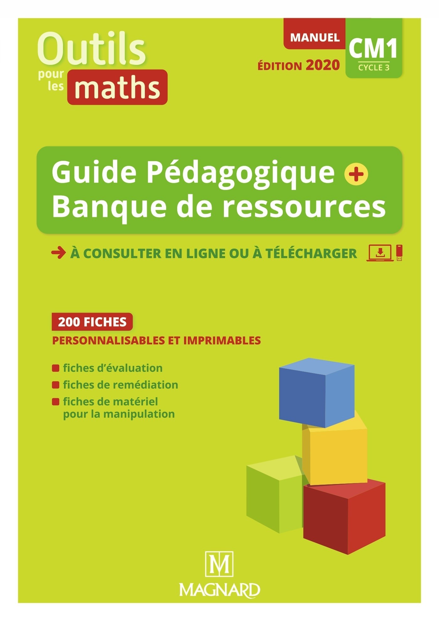 Outils pour les maths CM1 Guide du maître du manuel CD Rom Pichon