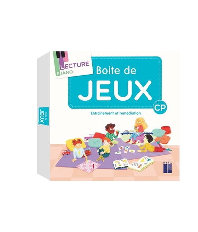 Lecture piano CP boîte de jeux | Pichon