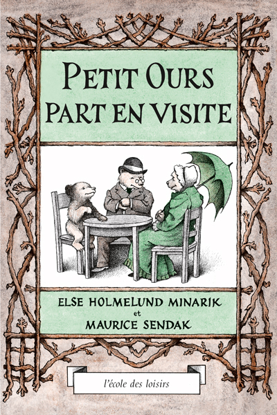 PETIT OURS PART EN VISITE (BROCHE)