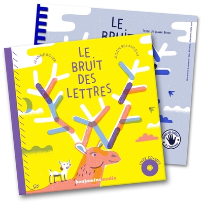 BRUIT DES LETTRES (+CD + BRAILLE ET GROS CARACTERES)