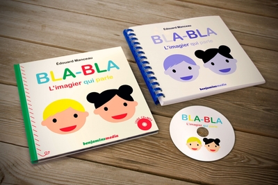 BLABLA, L´IMAGIER QUI PARLE - LIVRE CD MP3/BRAILLE/GROS CARA