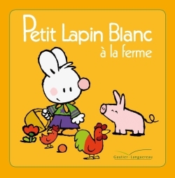 PETIT LAPIN BLANC A LA FERME