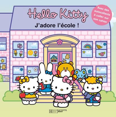 HELLO KITTY . J´ADORE L´ECOLE