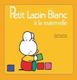 PETIT LAPIN BLANC A LA MATERNELLE - 1