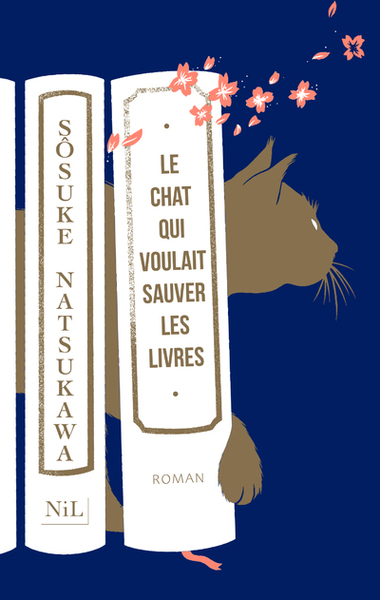 CHAT QUI VOULAIT SAUVER LES LIVRES