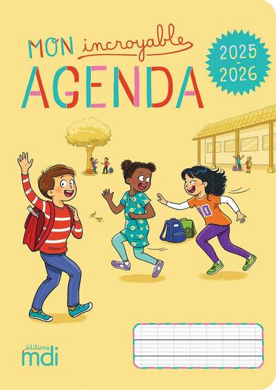 MON INCROYABLE AGENDA 2025-2026