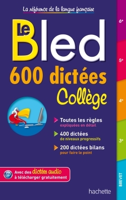 BLED 600 DICTEES COLLEGE