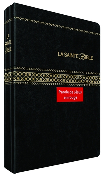 SEGOND 1910 NOIRE ONGLETS, PAROLES DE JESUS EN ROUGE