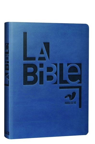 BIBLE PAROLE DE VIE SANS LIVRES DEUTEROCANONIQUES - SIMILICUIR BLEU