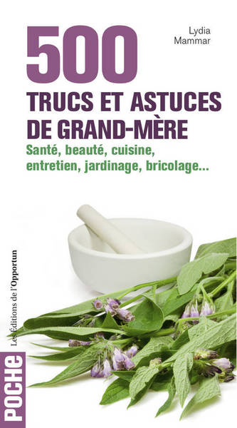 500 TRUCS ET ASTUCES DE GRAND-MERE. SANTE, BEAUTE, CUISINE, ENTRETIEN, JARDINAGE, BRICOLAGE...