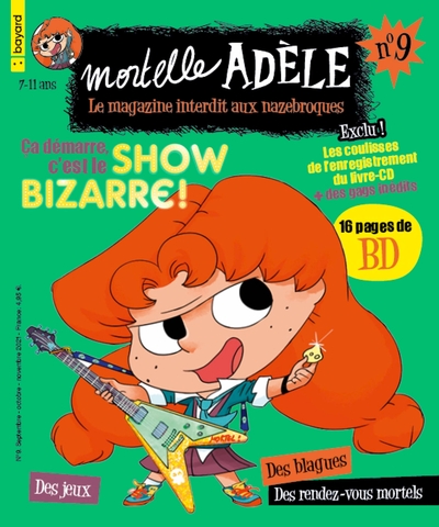 MAGAZINE MORTELLE ADELE N 9