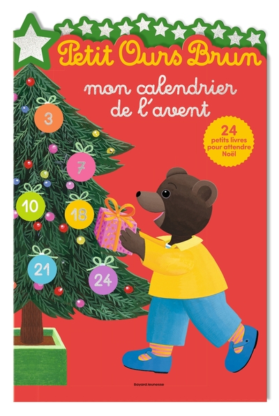 PETIT OURS BRUN - CALENDRIER DE L´AVENT - DES 2 ANS