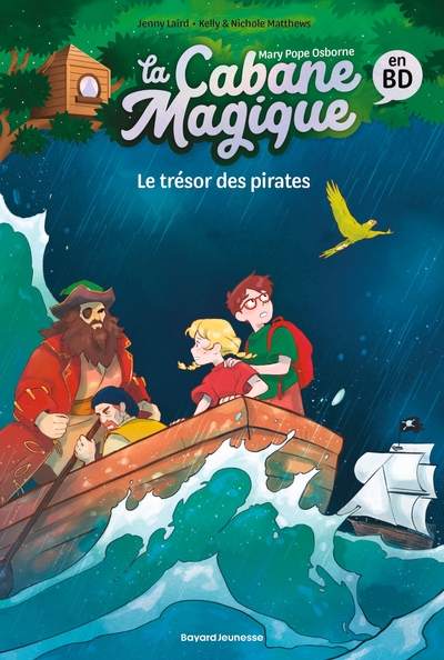 CABANE MAGIQUE BANDE DESSINEE, TOME 04 - LE TRESOR DES PIRATES