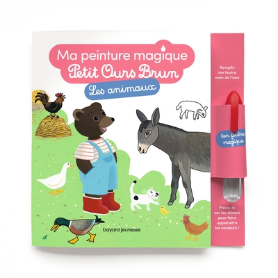 ANIMAUX - MA PEINTURE MAGIQUE PETIT OURS BRUN