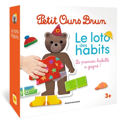 JEU PETIT OURS BRUN - LE LOTO DES HABITS