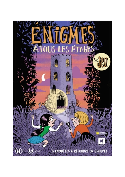 JEU ENIGME A TOUS LES ETAGES - LA TOUR SANS RETOUR