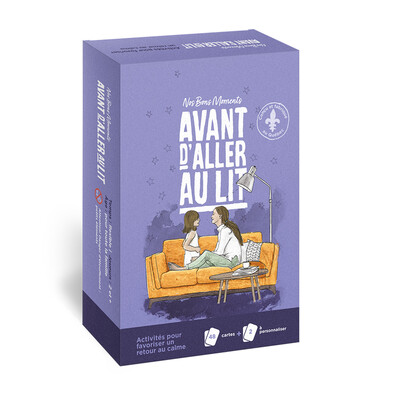 NOS BONS MOMENTS - AVANT D´ALLER AU LIT - 50 CARTES