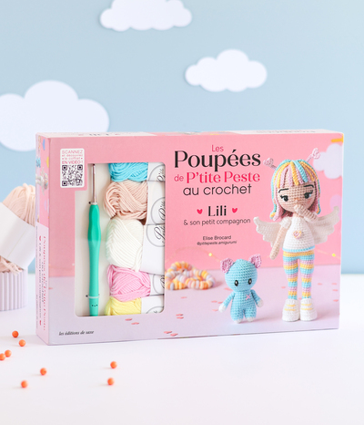 COFFRET LES POUPEES DE P´TITE PESTE AU CROCHET