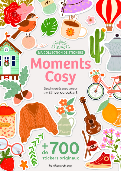 MA COLLECTION DE STICKERS : MON CARNET DE STICKERS 5 O´CLOCK