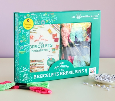 COFFRET JE DECOUVRE LES BRACELETS BRESILIENS