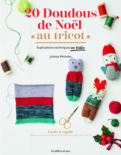 20 DOUDOUS DE NOEL AU TRICOT