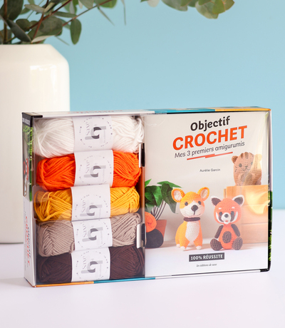 OBJECTIF CROCHET MES 3 PREMIERS AMIGURUMIS