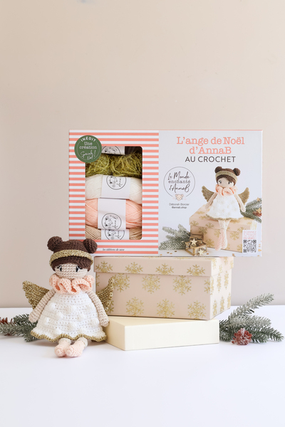 COFFRET L´ANGE DE NOEL D´ANNAB AU CROCHET
