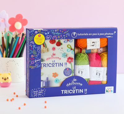 COFFRET JE DECOUVRE LE TRICOTIN