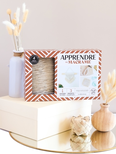 COFFRET APPRENDRE LE MACRAME
