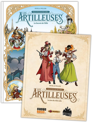 ARTILLEUSES - T03 - LES ARTILLEUSES - VOL. 03/3 + JEU DE ROLE - LE SECRET DE L´ELFE