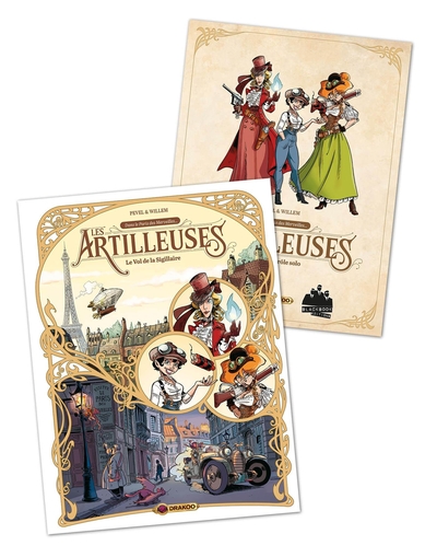 LES ARTILLEUSES - T01 - LES ARTILLEUSES - VOL. 01/3 + JEU DE ROLE - EDITION LIMITEE - LE VOL DE LA S