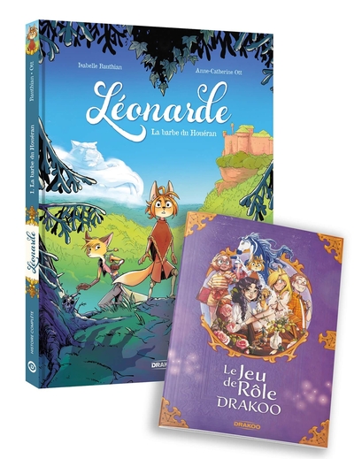 LEONARDE - T01 - LEONARDE - VOL. 01 + JEU DE ROLE OFFERT - EDITION LIMITEE - LA BARBE DU HOUERAN