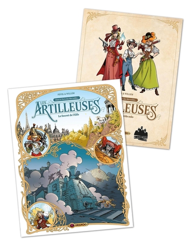 LES ARTILLEUSES - T03 - LES ARTILLEUSES - VOL. 03/3 + JEU DE ROLE - EDITION LIMITEE - LE SECRET DE L