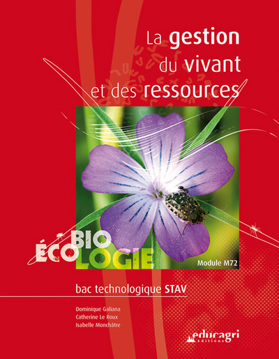 GESTION DU VIVANT ET DES RESSOURCES BAC TECHNOLOGIQUE STAV (LA)