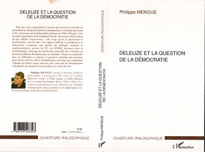 DELEUZE ET LA QUESTION DE LA DEMOCRATIE