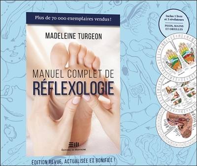 MANUEL COMPLET DE REFLEXOLOGIE - COFFRET LIVRE + PLANCHES