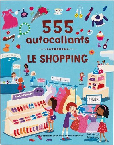 SHOPPING - 555 AUTOCOLLANTS