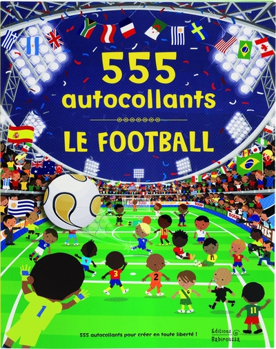 FOOTBALL - 555 AUTOCOLLANTS
