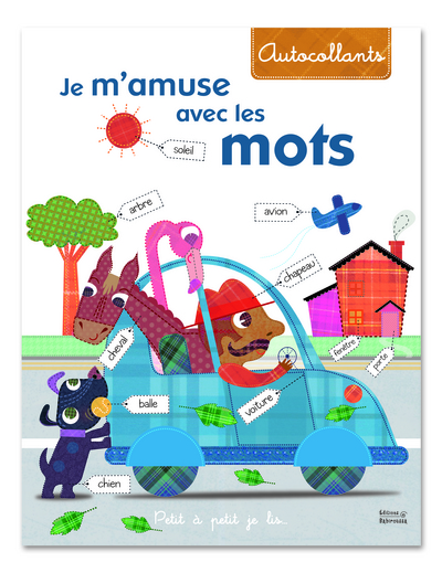 JE M´AMUSE AVEC LES MOTS - AUTOCOLLANTS