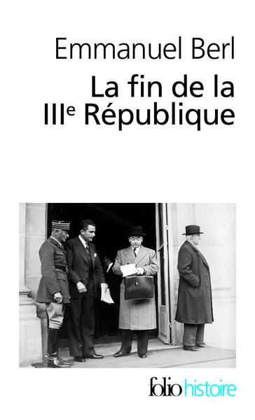 FIN DE LA IIIE REPUBLIQUE