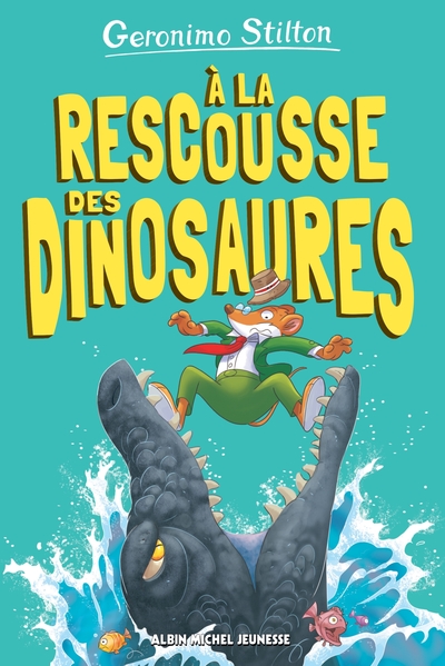 A LA RESCOUSSE DES DINOSAURES!-SUR L´ILE DES DERNIERS DINOSAURES T8