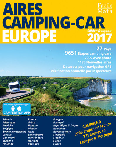 AIRES CAMPING-CAR EUROPE 2017