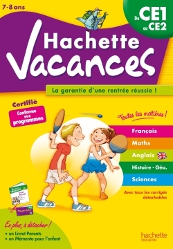HACHETTE VACANCES - DU CE1 AU CE2