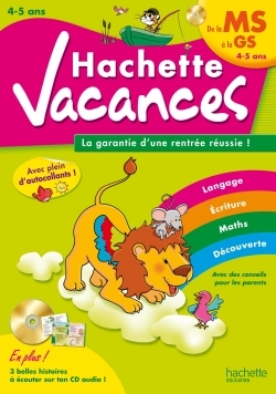 HACHETTE VACANCES - DE MS A GS 4/5 ANS