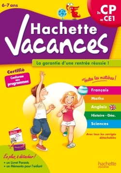 HACHETTE VACANCES - DU CP AU CE1