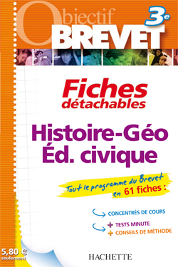 HISTOIRE/GEOGRAPHIE EDUCATION CIVIQUE 3EME