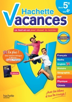 HACHETTE VACANCES DE LA 5E A LA 4E