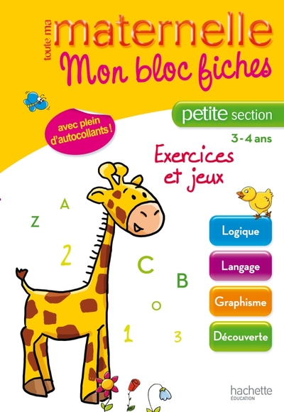 TOUTE MA MATERNELLE - MON BLOC FICHES MATERNELLE PS