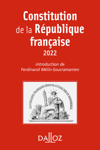 CONSTITUTION DE LA REPUBLIQUE FRANCAISE - 19E ED.