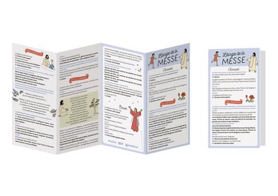 DEPLIANTS ORDINAIRE DE LA MESSE - PACK DE 15 EX - JEUNESSE